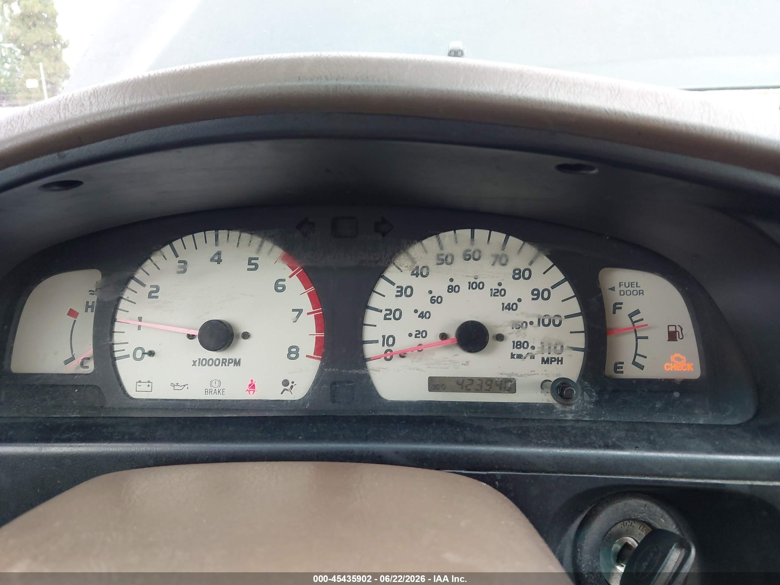 2004 Toyota Tacoma Prerunner Green vin: 5TESM92N54Z373700