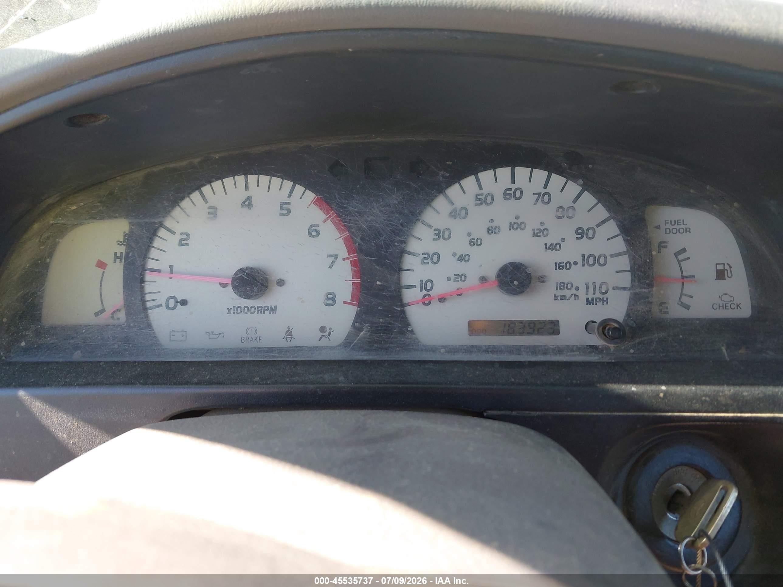 2002 Toyota Tacoma Prerunner Белый vin: 5TESM92N62Z025076