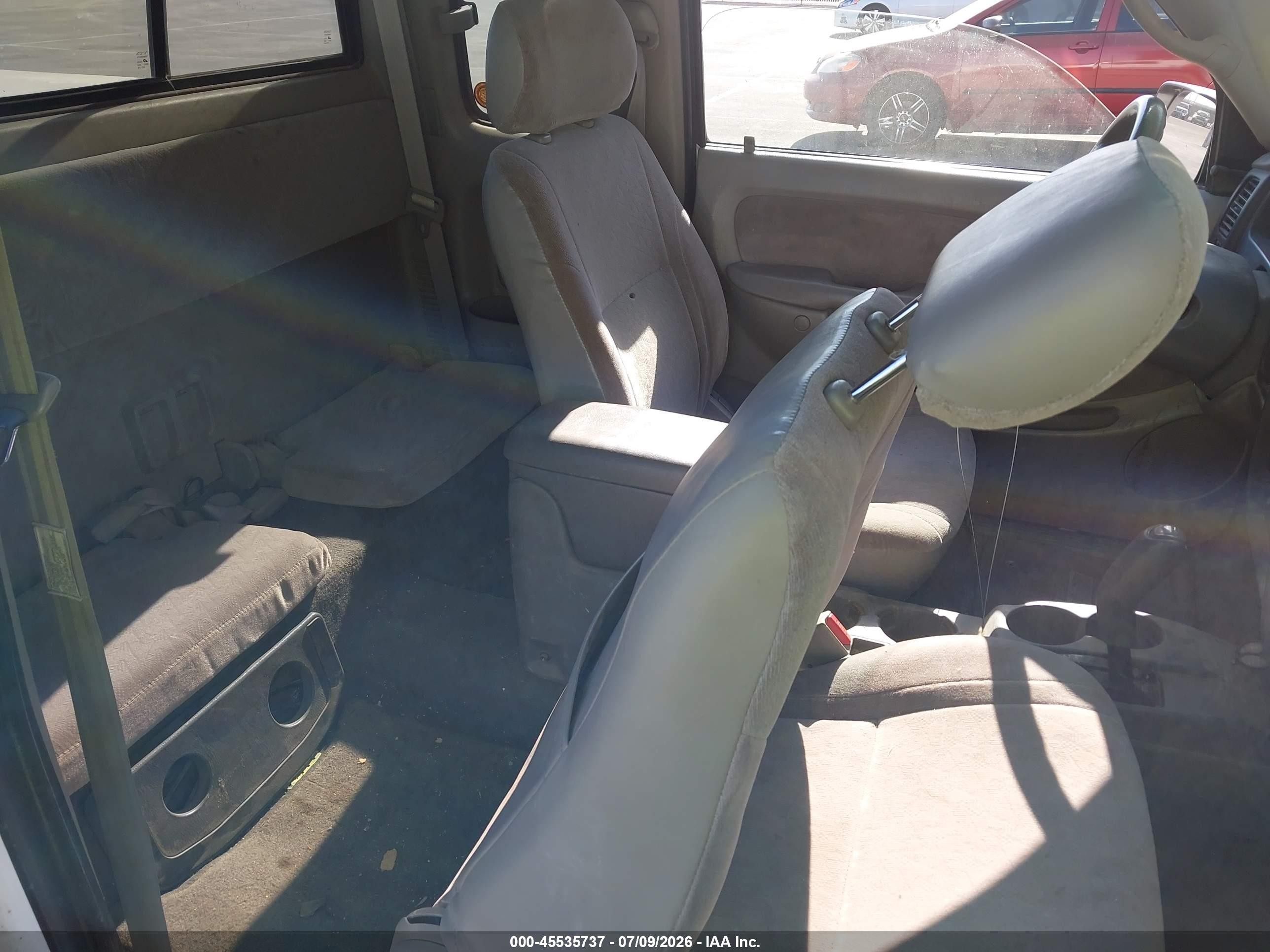 2002 Toyota Tacoma Prerunner Белый vin: 5TESM92N62Z025076