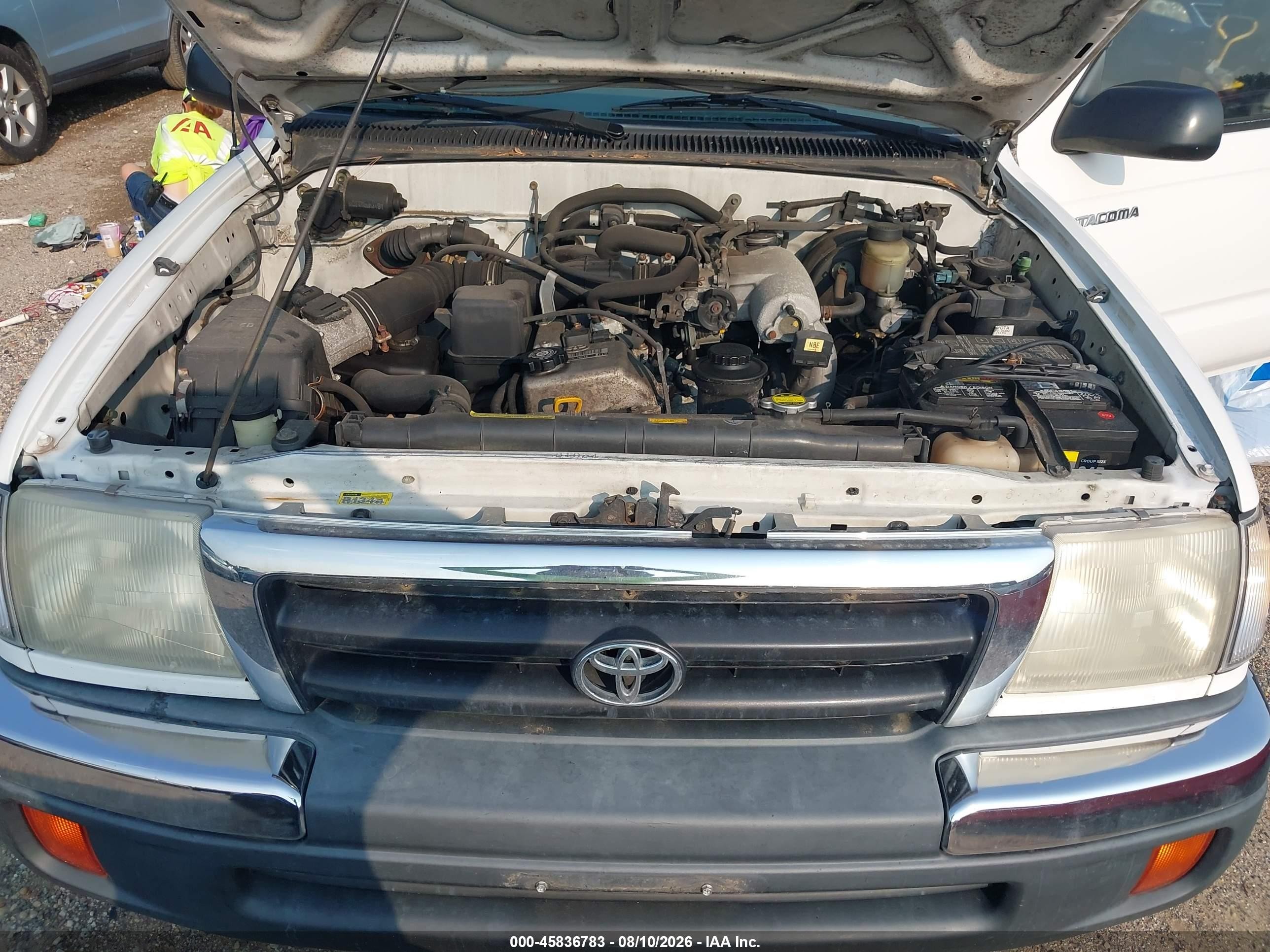 2000 Toyota Tacoma Prerunner White vin: 5TESM92N6YZ715225
