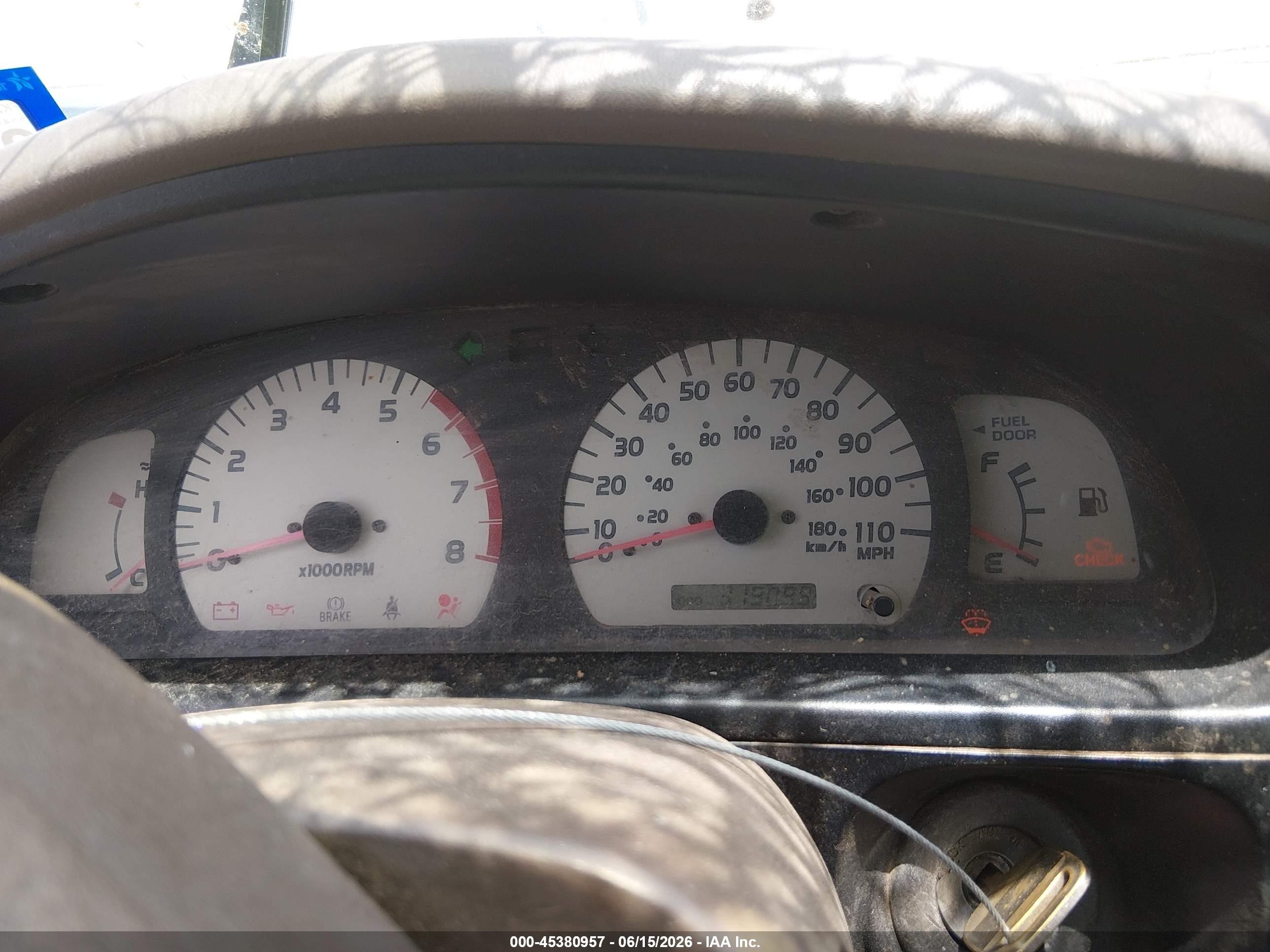2004 Toyota Tacoma Prerunner Gold vin: 5TESM92N74Z458442