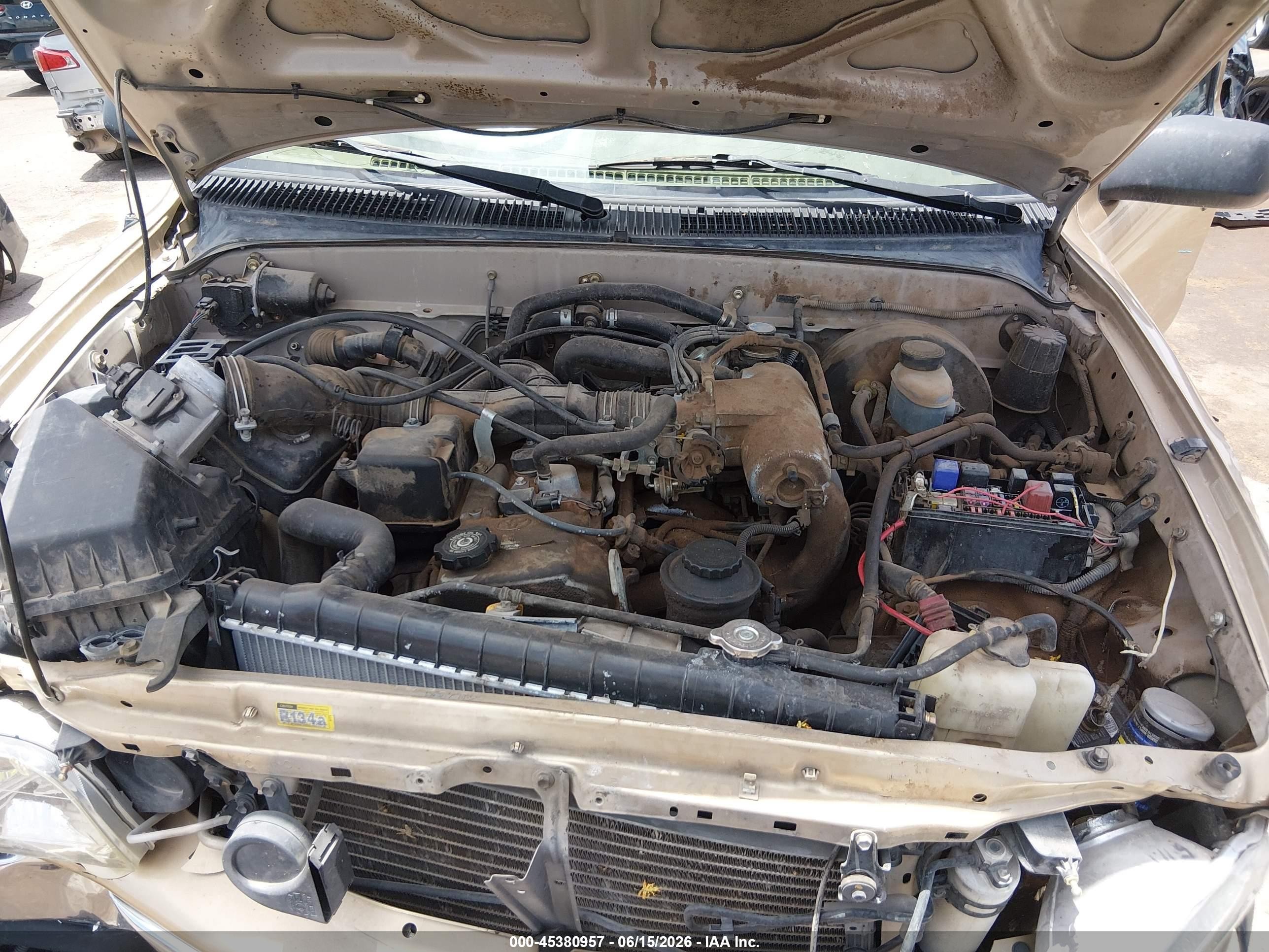 2004 Toyota Tacoma Prerunner Gold vin: 5TESM92N74Z458442