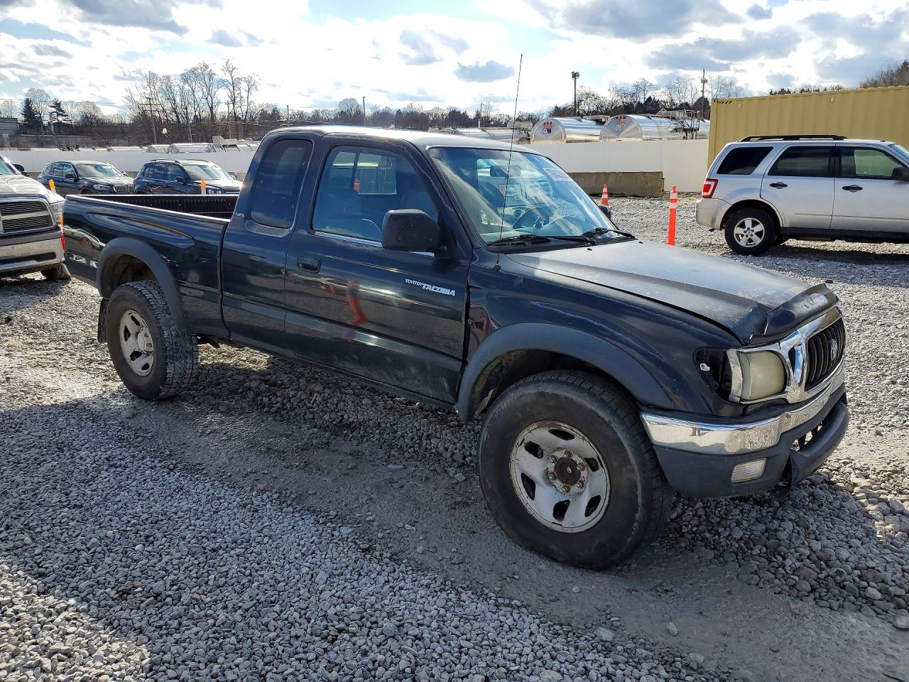 2003 Toyota Tacoma Prerunner Black vin: 5TESM92N83Z192430