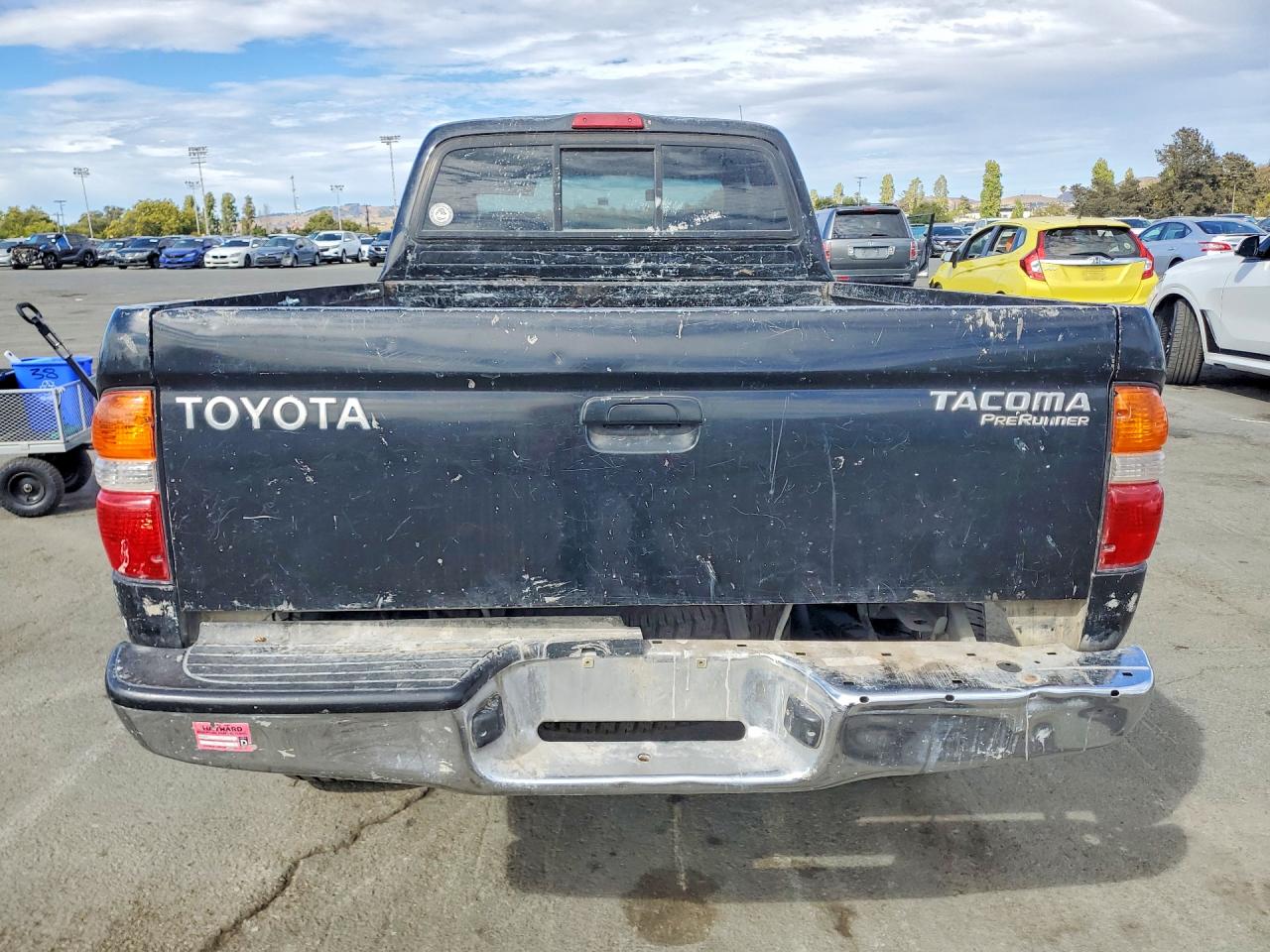 2003 Toyota Tacoma Xtracab Prerunner Black vin: 5TESM92N83Z289966