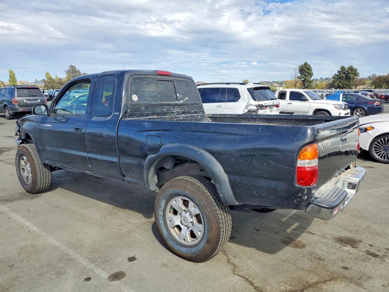 2003 Toyota Tacoma Xtracab Prerunner Black vin: 5TESM92N83Z289966