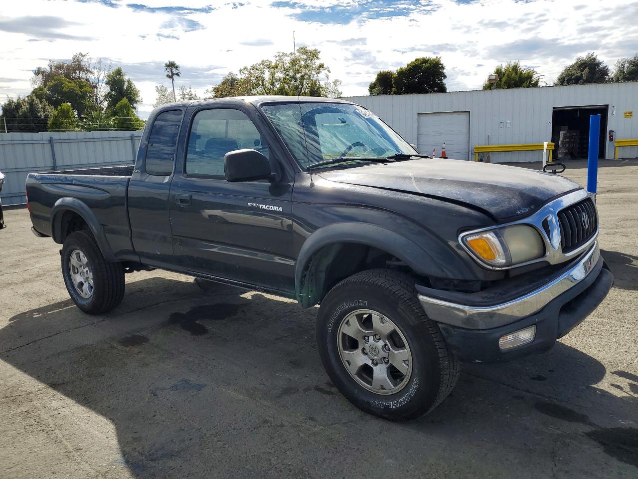 2003 Toyota Tacoma Xtracab Prerunner Black vin: 5TESM92N83Z289966