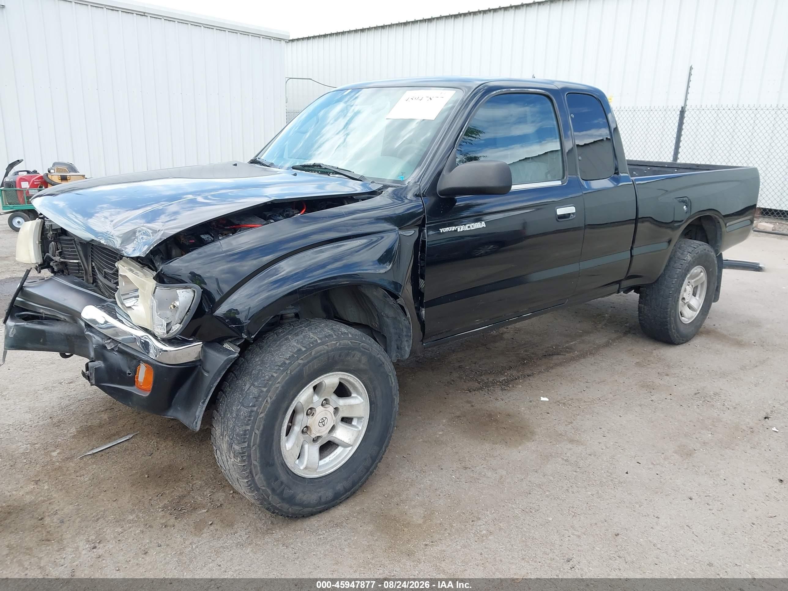 2000 Toyota Tacoma Prerunner Черный vin: 5TESM92N9YZ690725