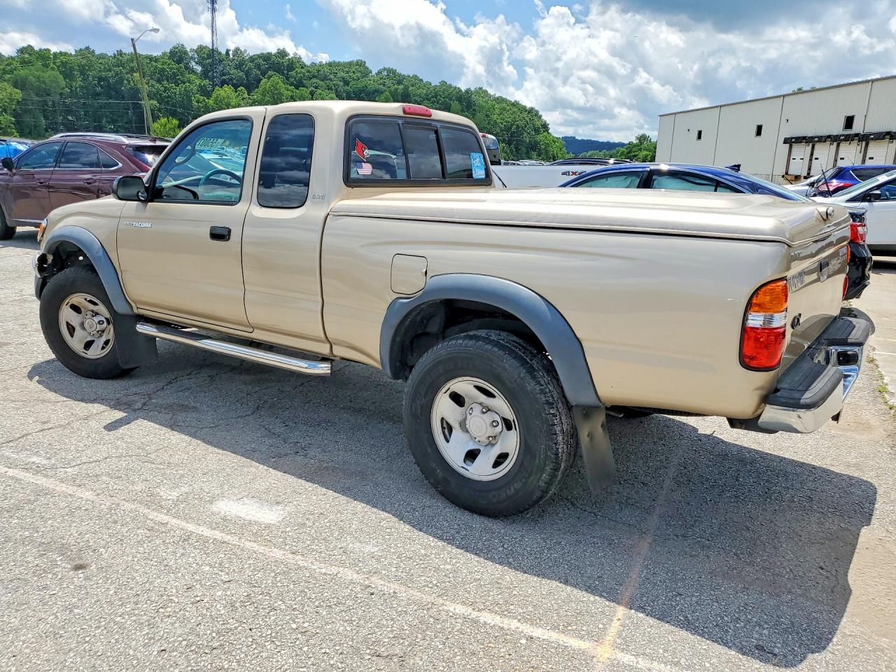 2003 Toyota Tacoma Xtracab Prerunner Gold vin: 5TESM92NX3Z170509