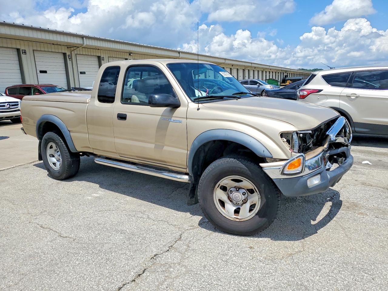 2003 Toyota Tacoma Xtracab Prerunner Gold vin: 5TESM92NX3Z170509