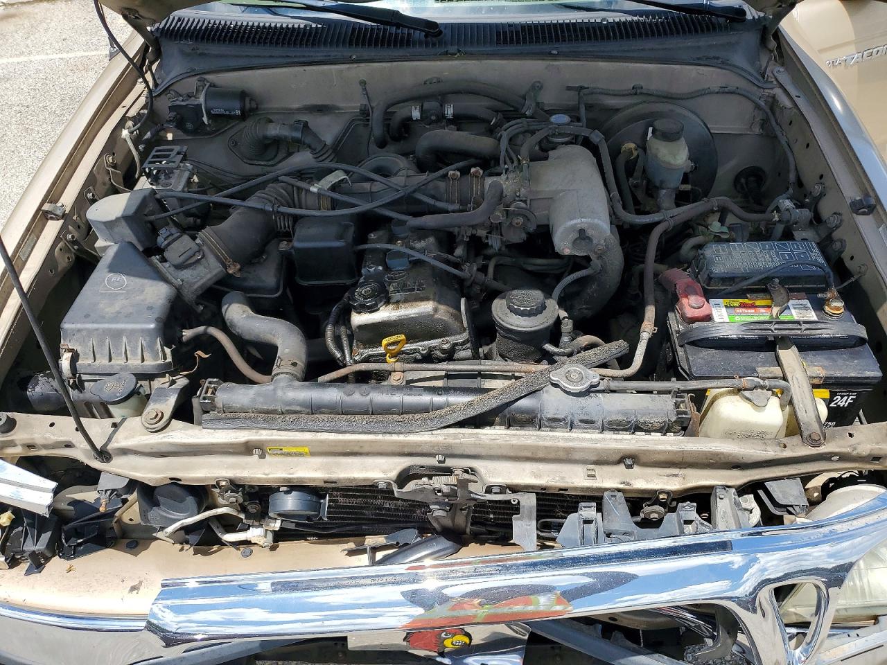 2003 Toyota Tacoma Xtracab Prerunner Gold vin: 5TESM92NX3Z170509