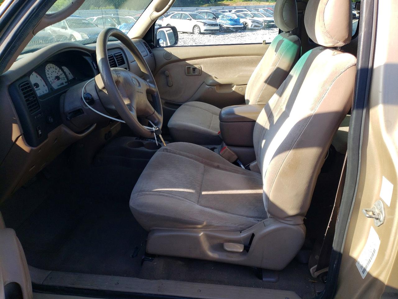 2003 Toyota Tacoma Xtracab Prerunner Gold vin: 5TESM92NX3Z170509