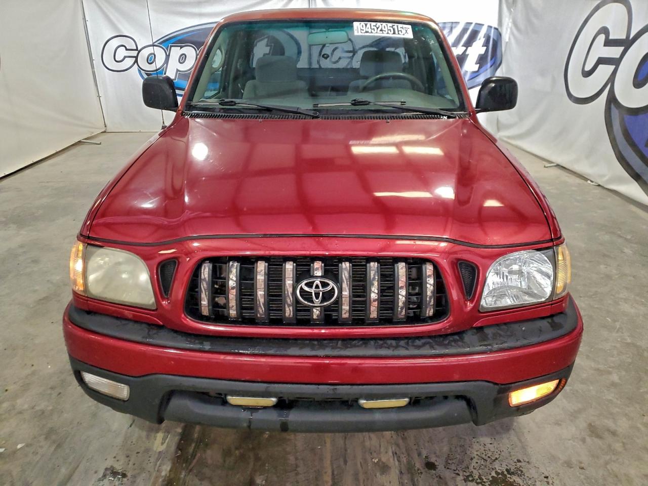 2001 Toyota Tacoma Xtracab Prerunner Maroon vin: 5TESN92N01Z859811