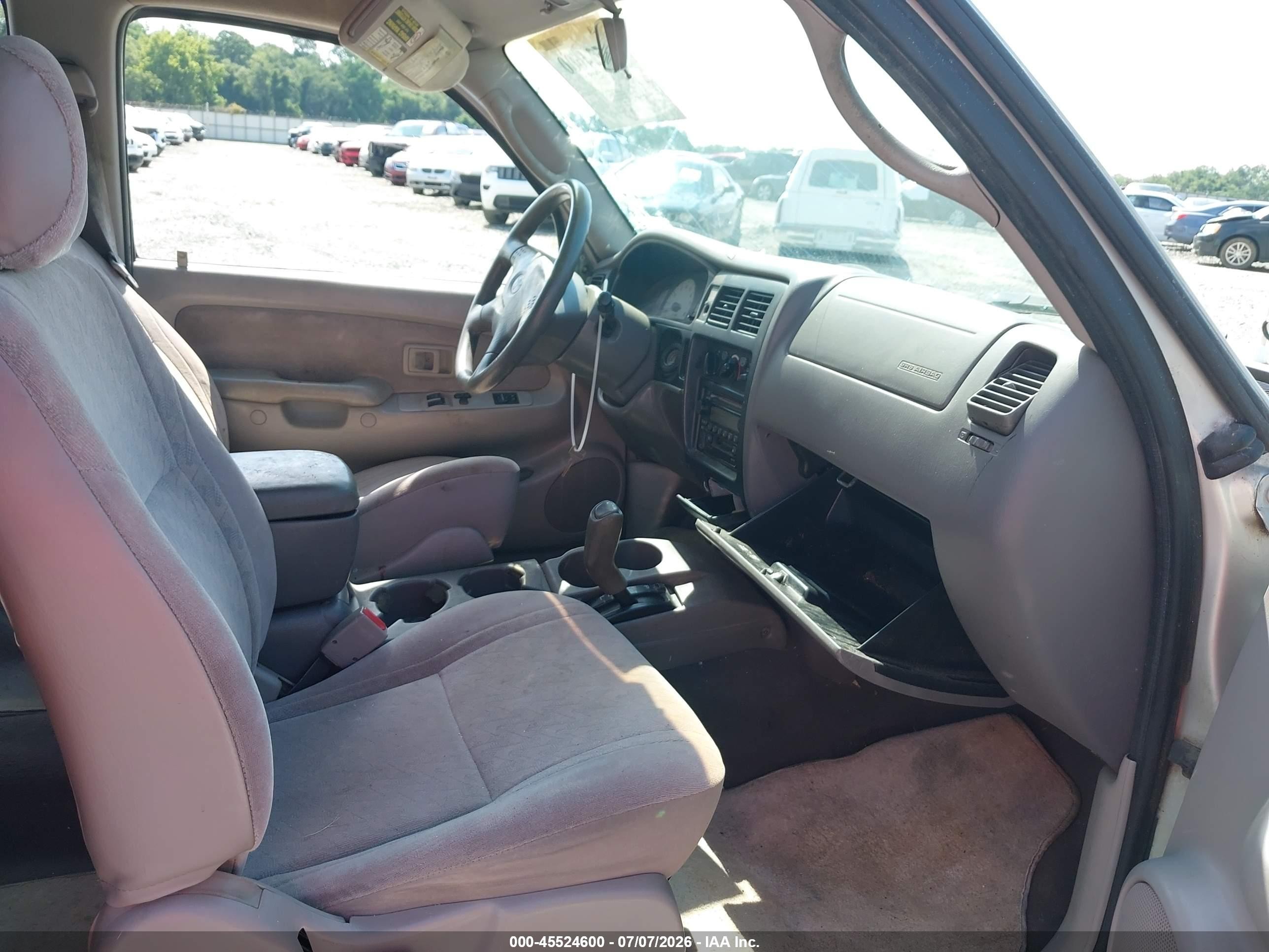 2002 Toyota Tacoma Prerunner V6 Silver vin: 5TESN92N02Z036832