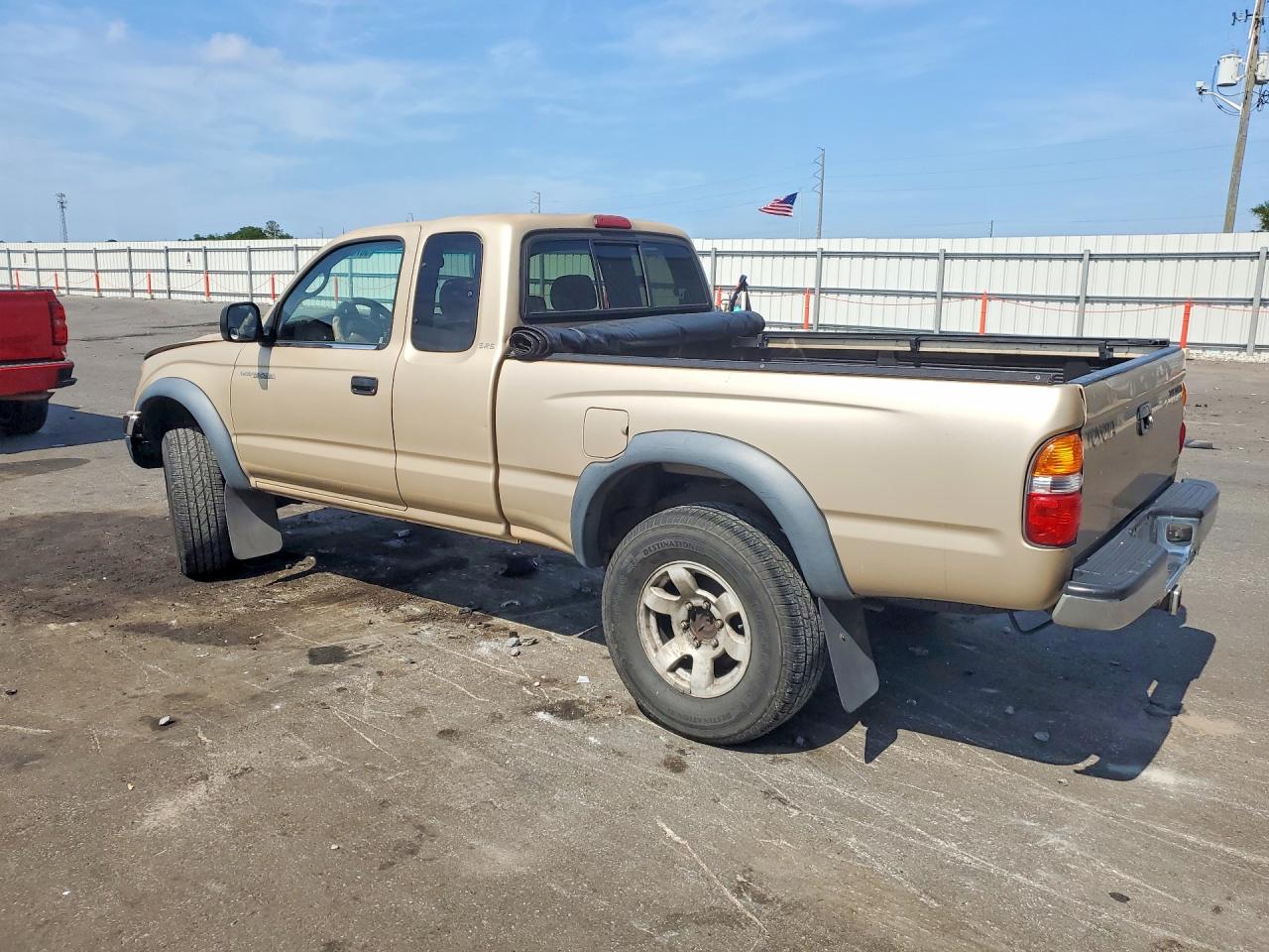 2002 Toyota Tacoma Xtracab Prerunner Gold vin: 5TESN92N02Z106121