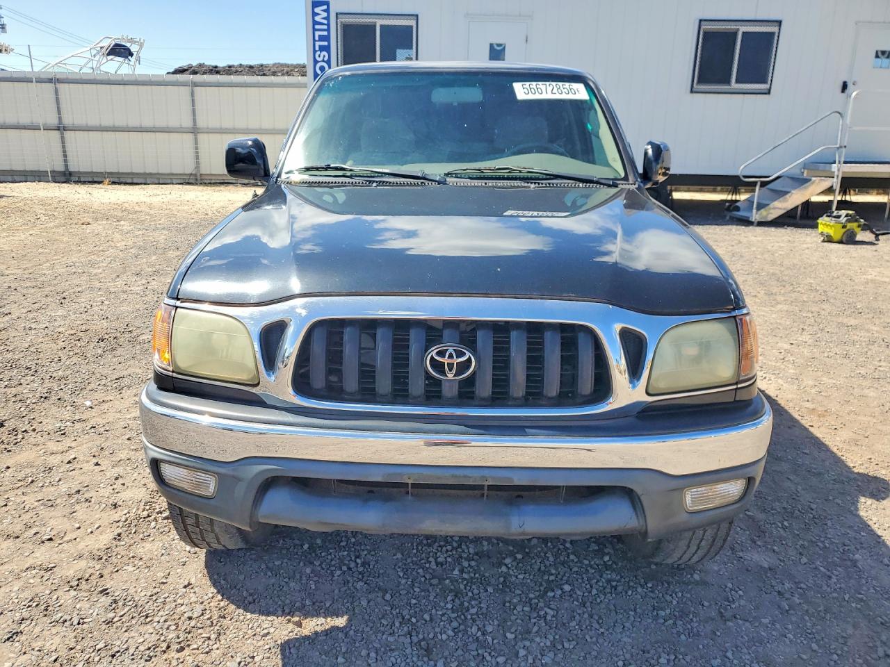 2004 Toyota Tacoma Xtracab Prerunner Black vin: 5TESN92N04Z452611