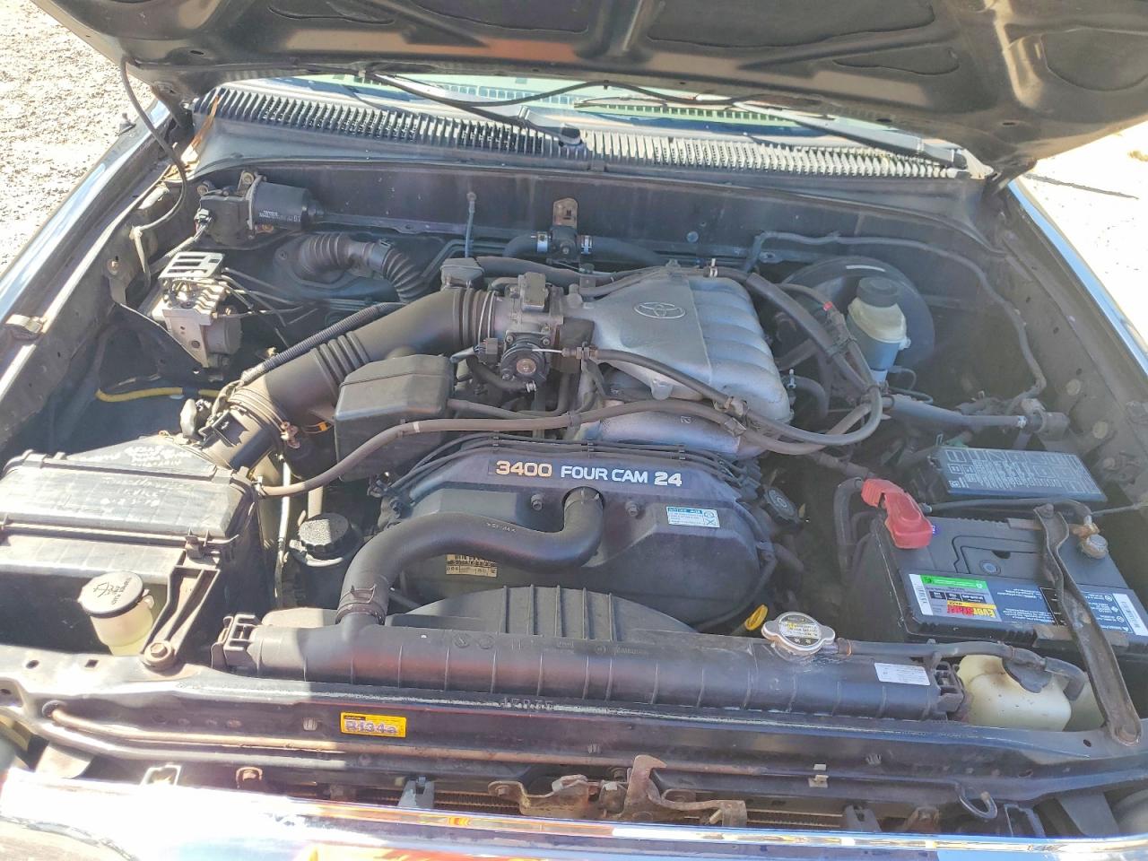 2004 Toyota Tacoma Xtracab Prerunner Black vin: 5TESN92N04Z452611