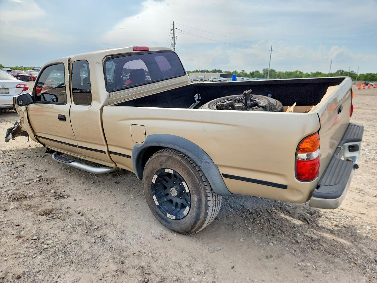 2001 Toyota Tacoma Xtracab Prerunner Gold vin: 5TESN92N21Z758169