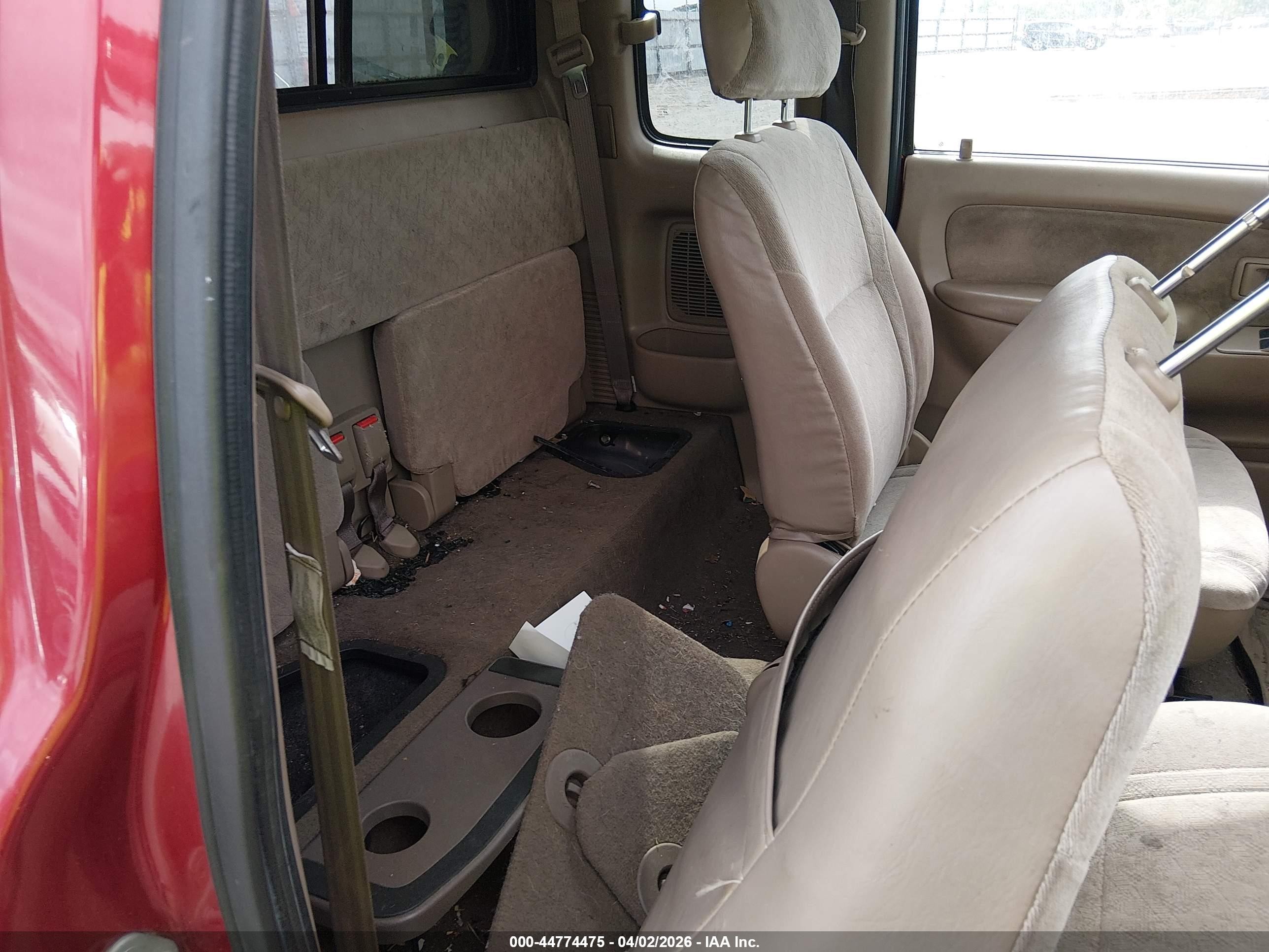 2002 Toyota Tacoma Prerunner V6 Красный vin: 5TESN92N22Z062882