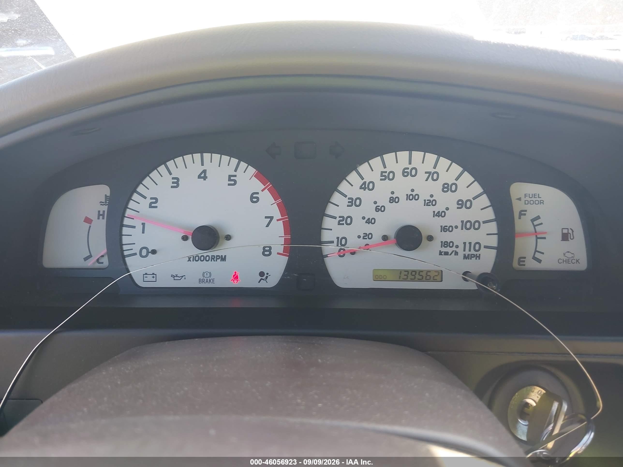 2003 Toyota Tacoma Prerunner V6 Red vin: 5TESN92N23Z158593