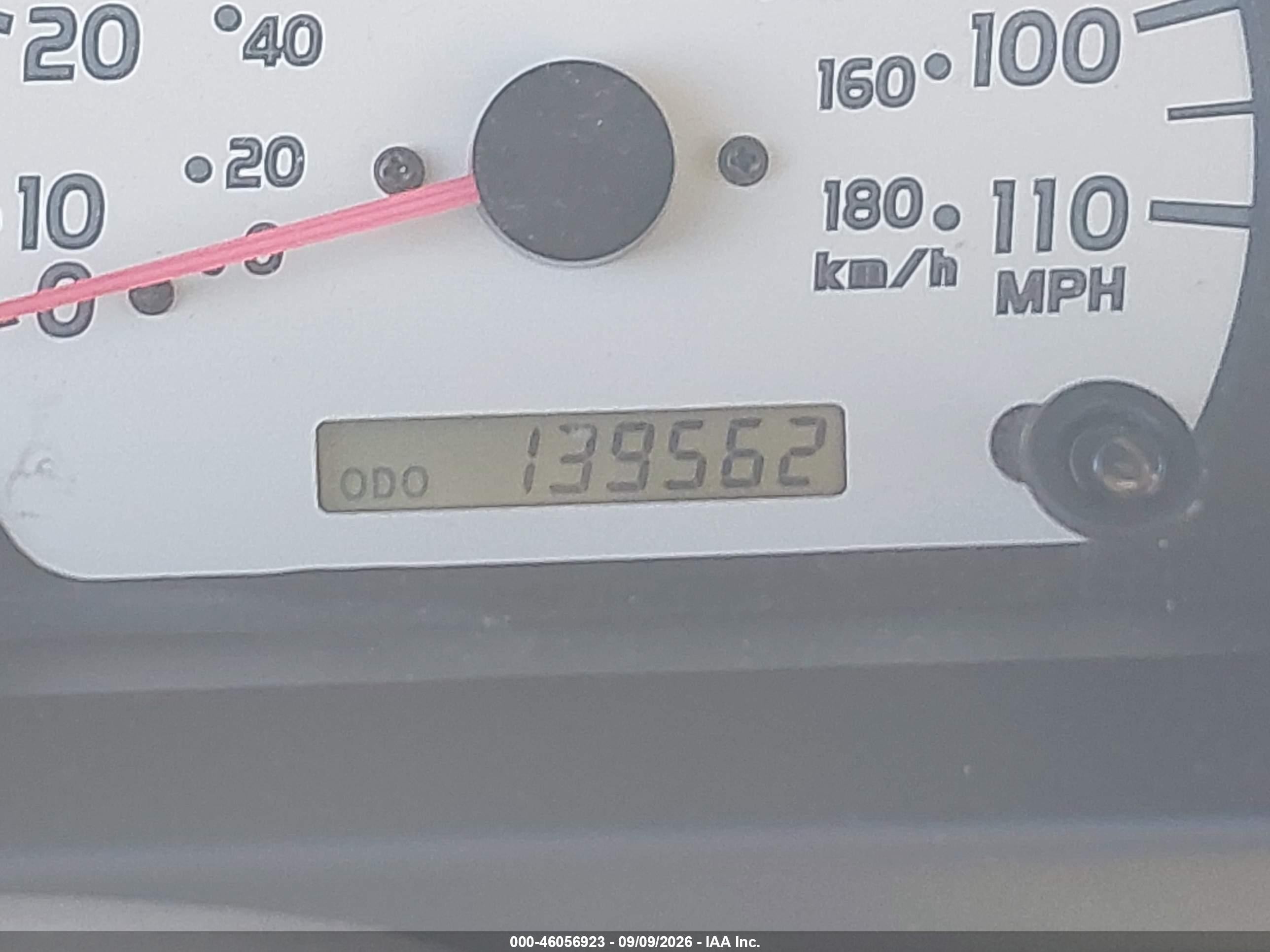 2003 Toyota Tacoma Prerunner V6 Red vin: 5TESN92N23Z158593