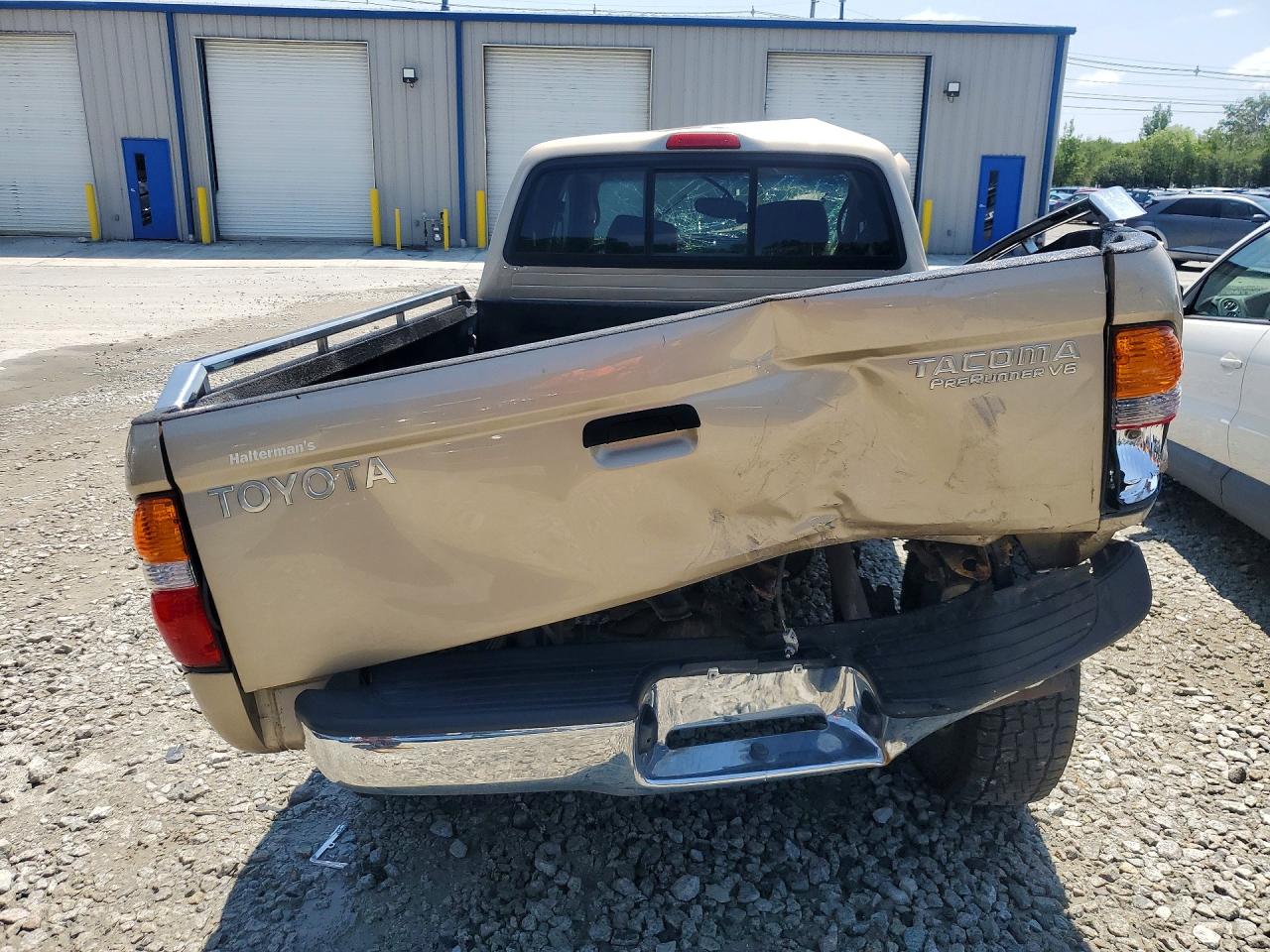 2003 Toyota Tacoma Xtracab Prerunner Gold vin: 5TESN92N23Z262050