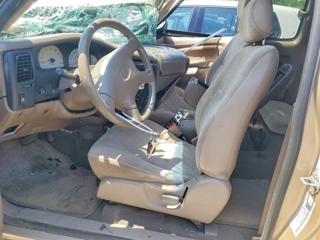2003 Toyota Tacoma Xtracab Prerunner Gold vin: 5TESN92N23Z262050