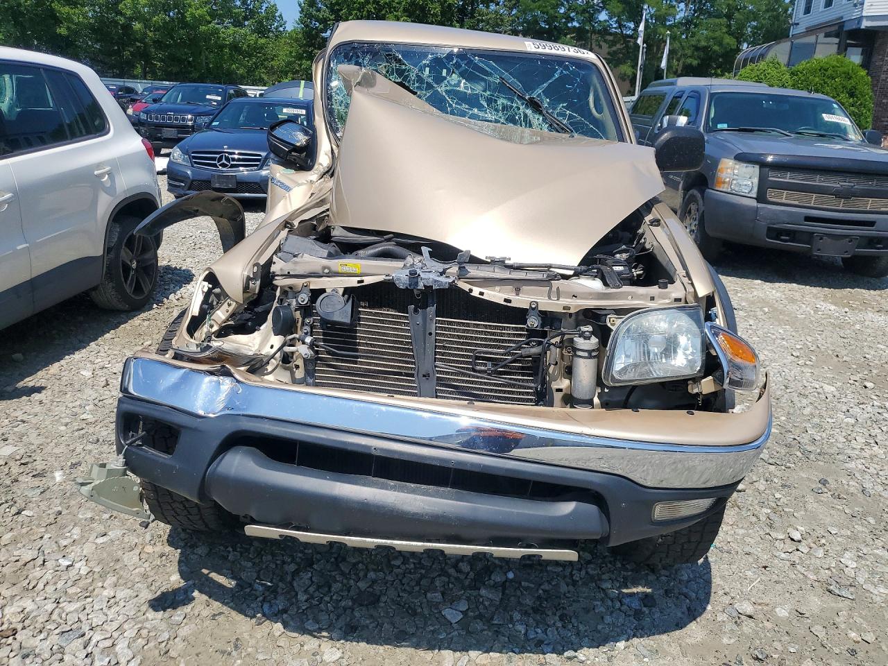 2003 Toyota Tacoma Xtracab Prerunner Gold vin: 5TESN92N23Z262050