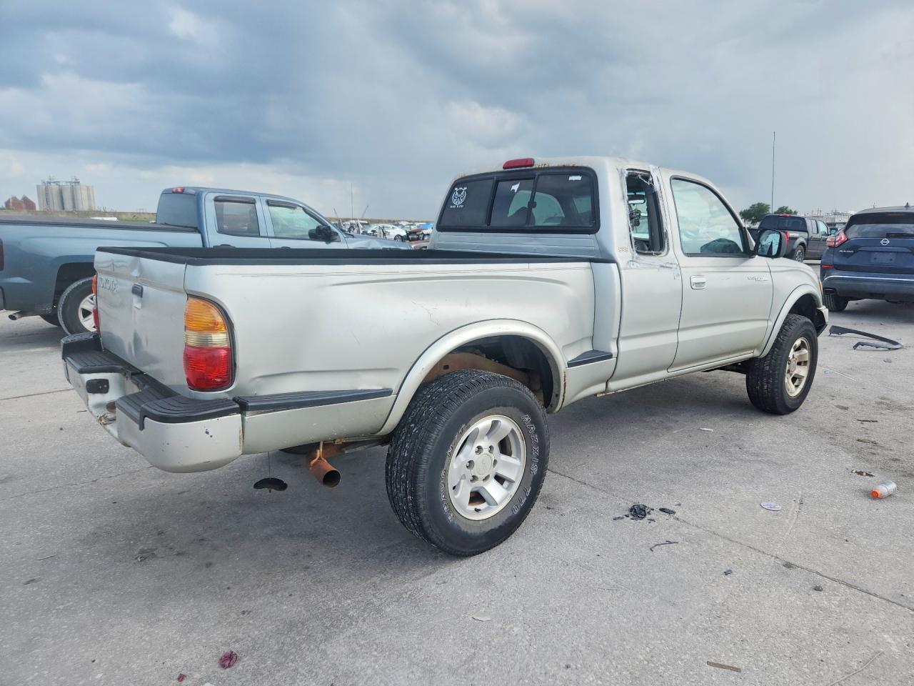 2003 Toyota Tacoma Prerunner V6 Серый vin: 5TESN92N23Z302269