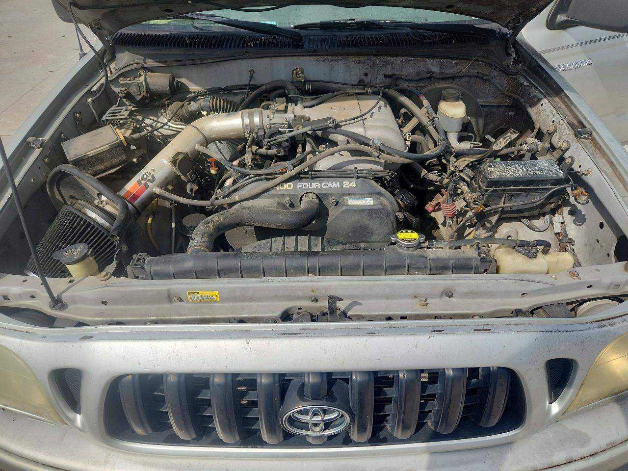 2003 Toyota Tacoma Prerunner V6 Серый vin: 5TESN92N23Z302269