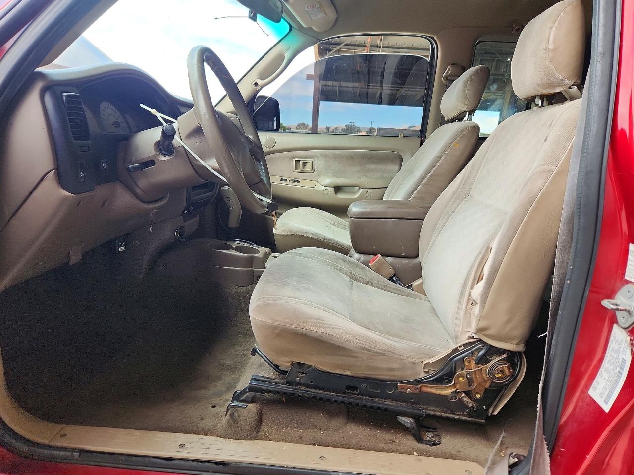 2001 Toyota Tacoma Xtracab Prerunner Красный vin: 5TESN92N31Z730350