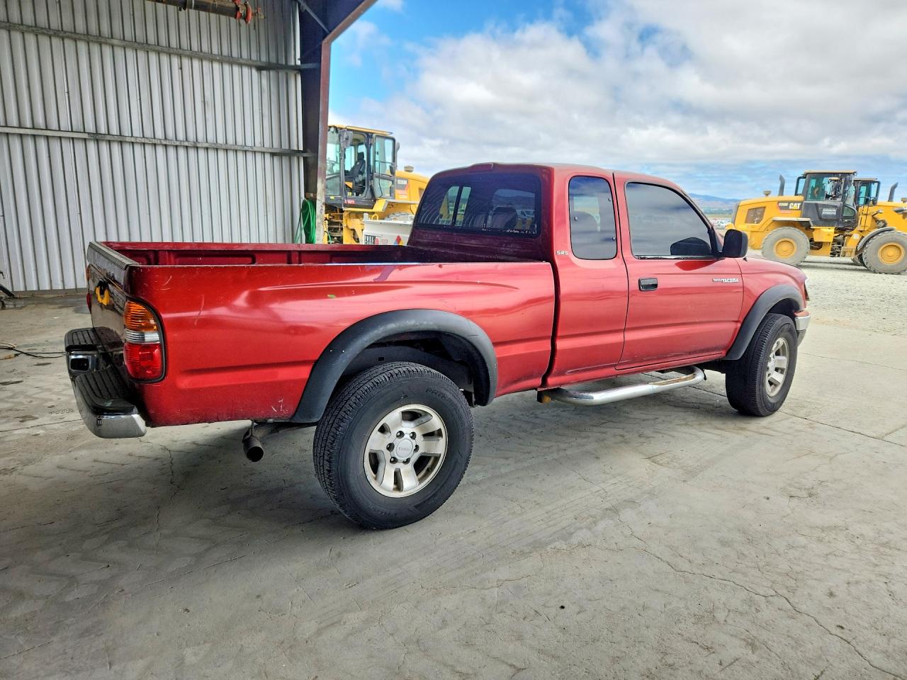 2001 Toyota Tacoma Xtracab Prerunner Красный vin: 5TESN92N31Z730350