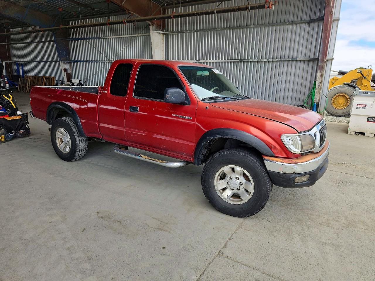 2001 Toyota Tacoma Xtracab Prerunner Красный vin: 5TESN92N31Z730350