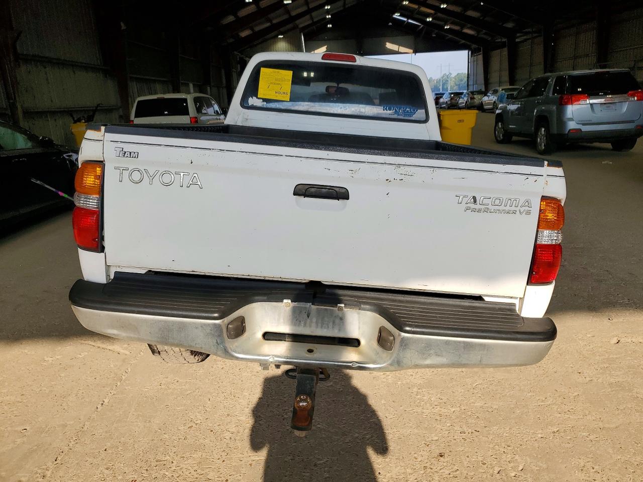 2001 Toyota Tacoma Xtracab Prerunner Белый vin: 5TESN92N31Z860807