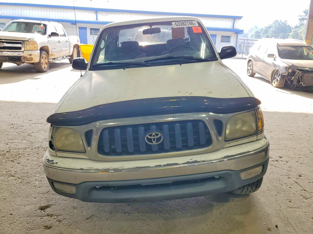 2001 Toyota Tacoma Xtracab Prerunner Белый vin: 5TESN92N31Z860807