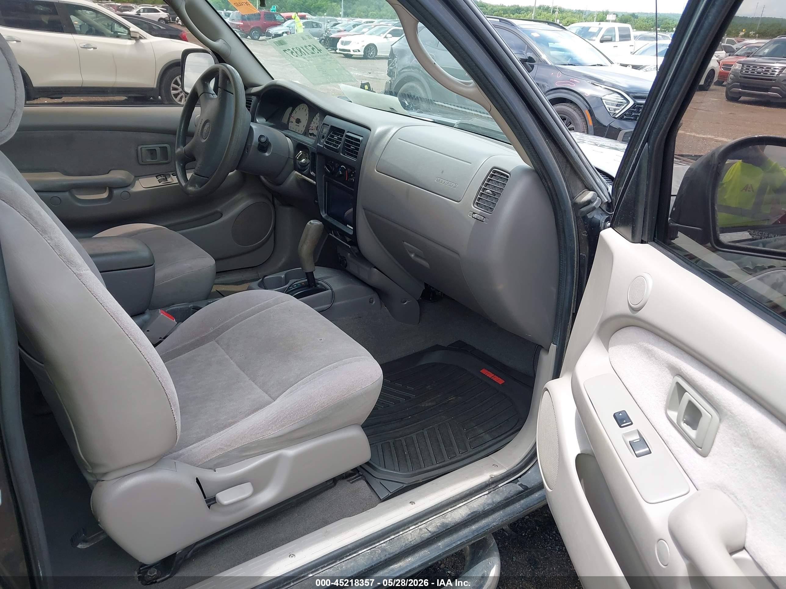 2003 Toyota Tacoma Xtracab Prerunner Black vin: 5TESN92N33Z223211