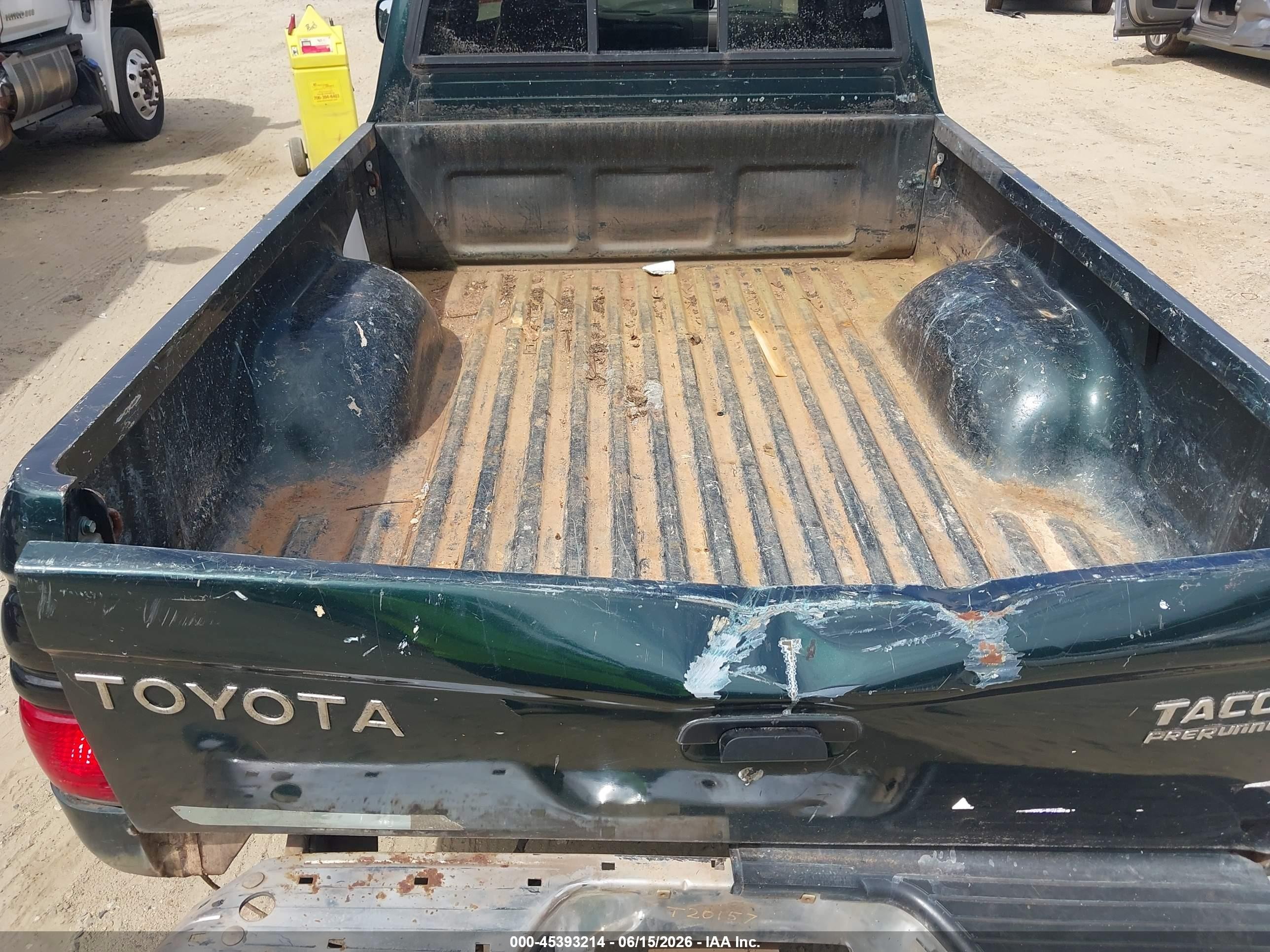 2002 Toyota Tacoma Prerunner V6 Green vin: 5TESN92N42Z116053