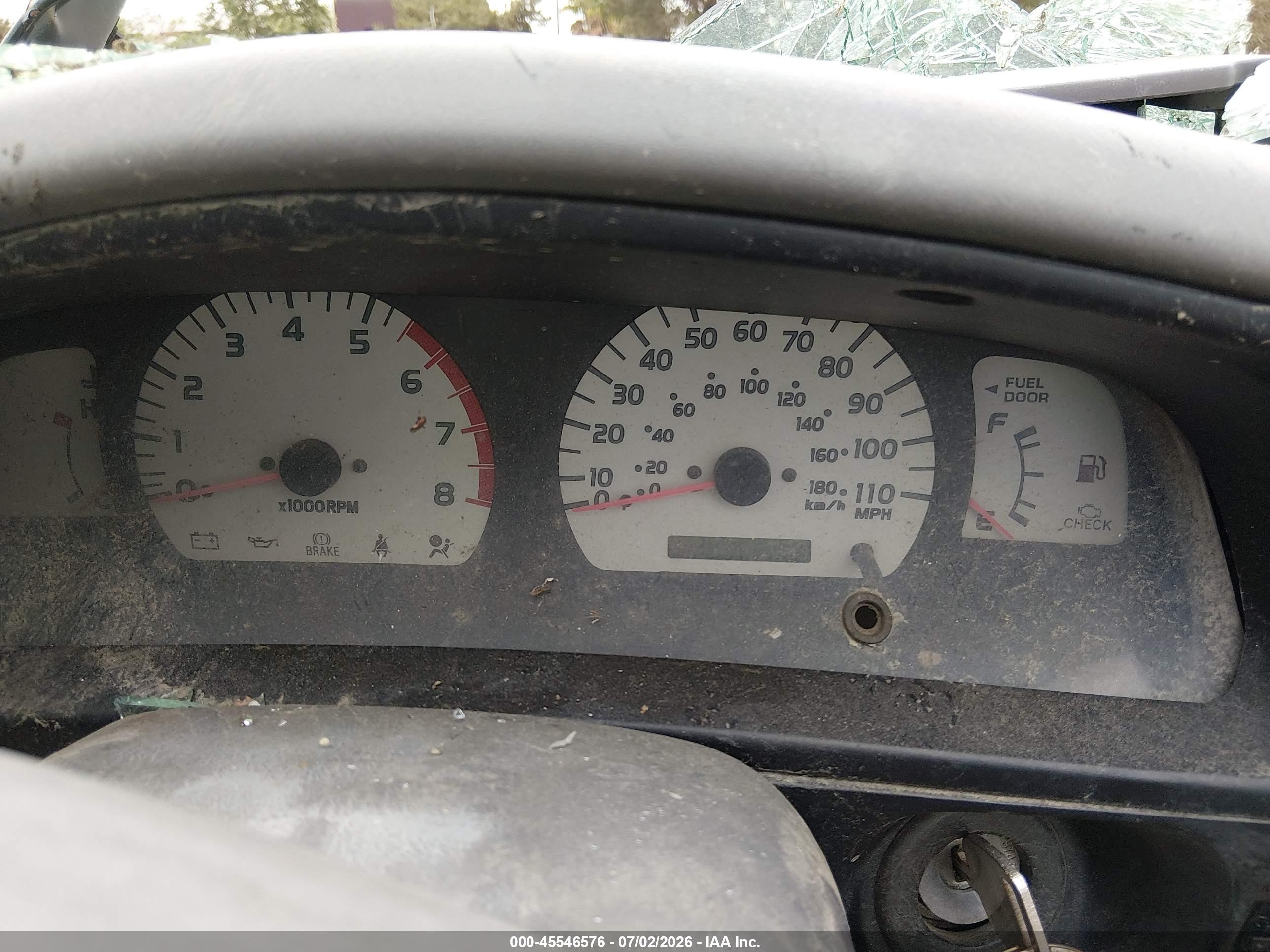 2002 Toyota Tacoma Prerunner Черный vin: 5TESN92N52Z890909