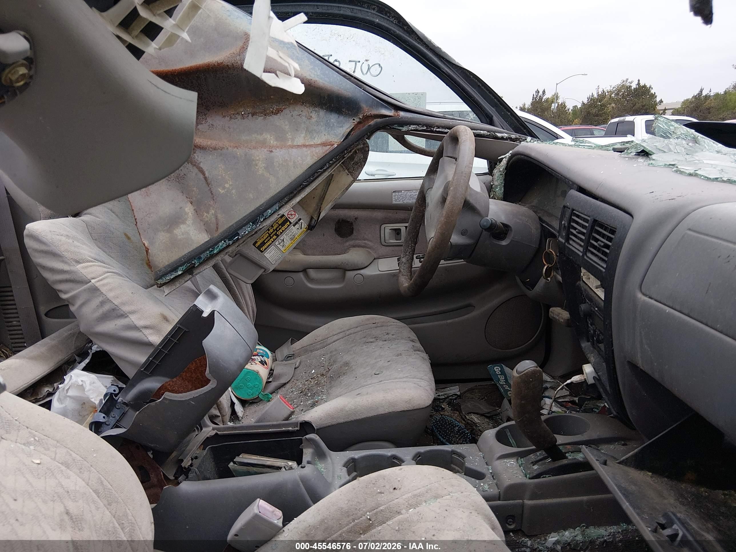 2002 Toyota Tacoma Prerunner Черный vin: 5TESN92N52Z890909