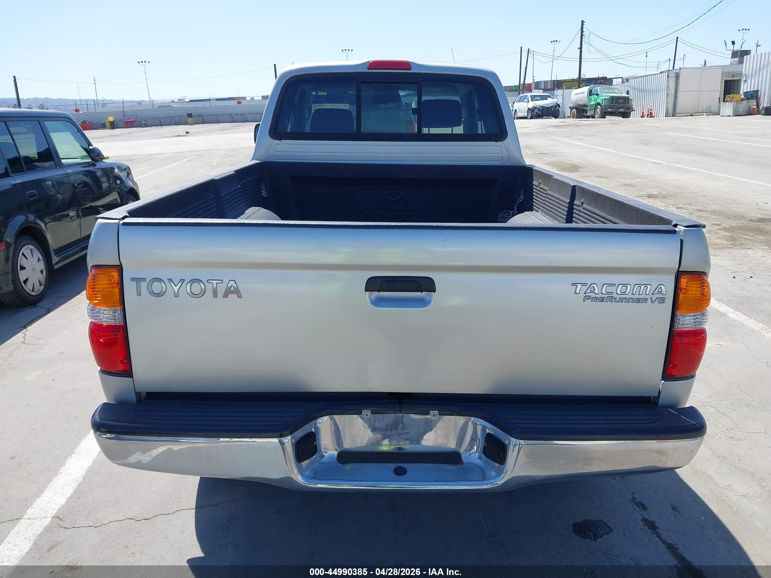 2003 Toyota Tacoma Prerunner V6 Gray vin: 5TESN92N53Z194178