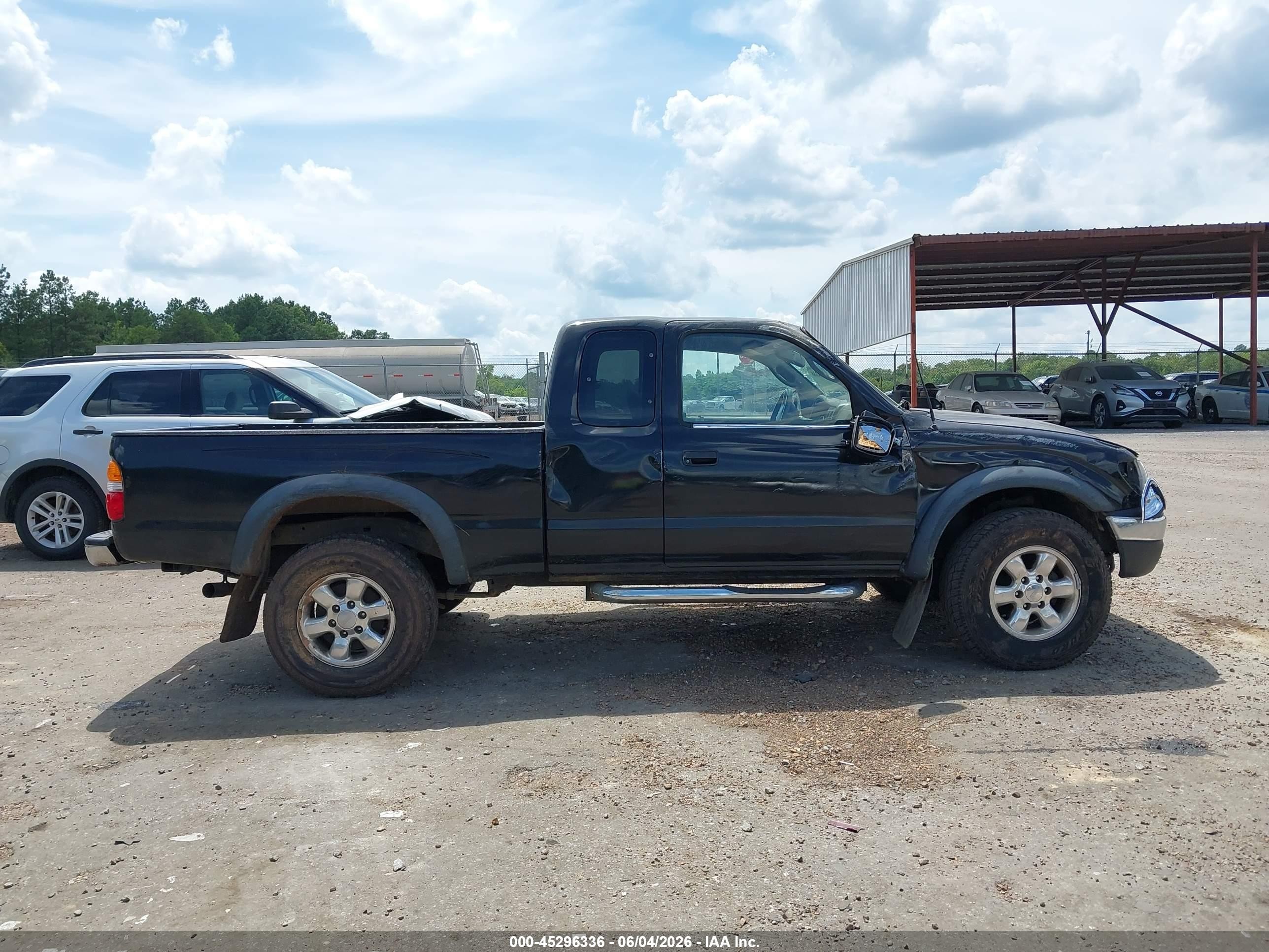 2003 Toyota Tacoma Prerunner V6 Черный vin: 5TESN92N53Z210430