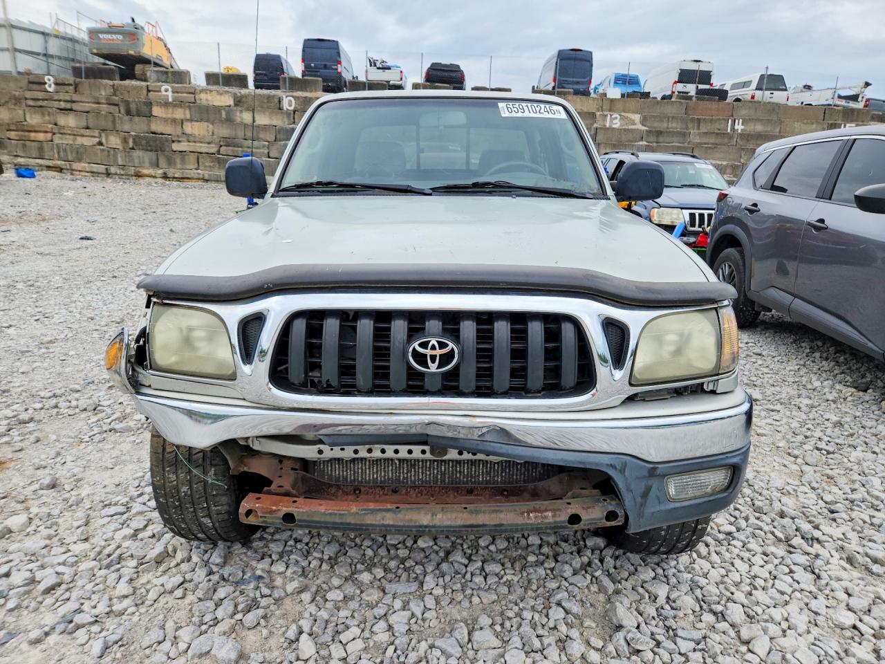 2003 Toyota Tacoma Prerunner V6 Silver vin: 5TESN92N63Z290465