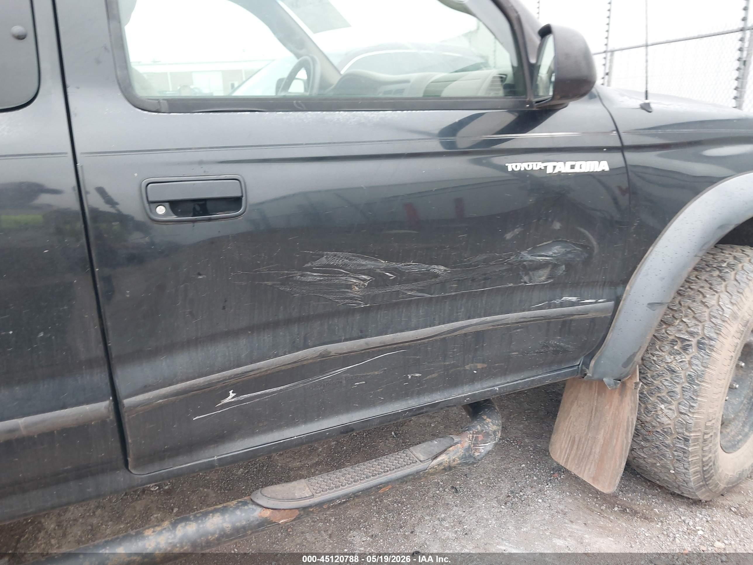 2004 Toyota Tacoma Prerunner V6 Black vin: 5TESN92N64Z311364