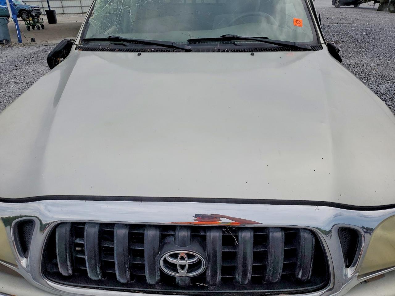 2001 Toyota Tacoma Xtracab Prerunner Серебряный vin: 5TESN92N71Z879473