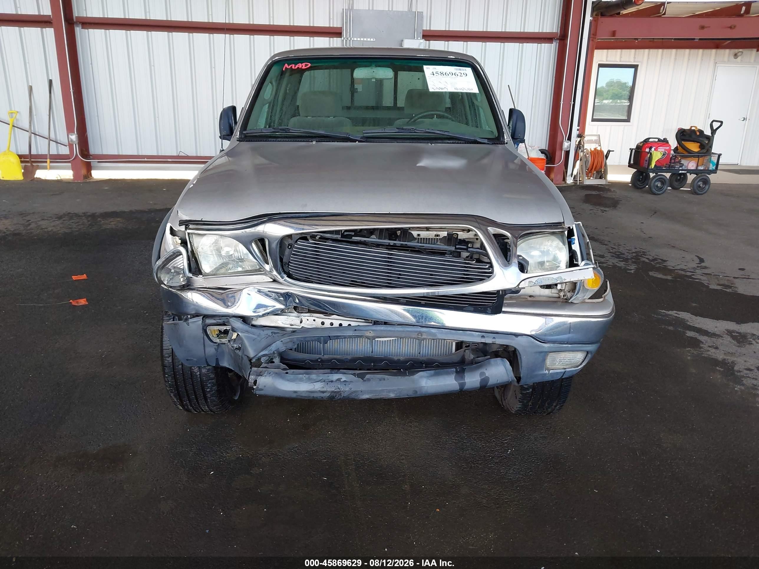 2003 Toyota Tacoma Prerunner V6 Tan vin: 5TESN92N73Z170108