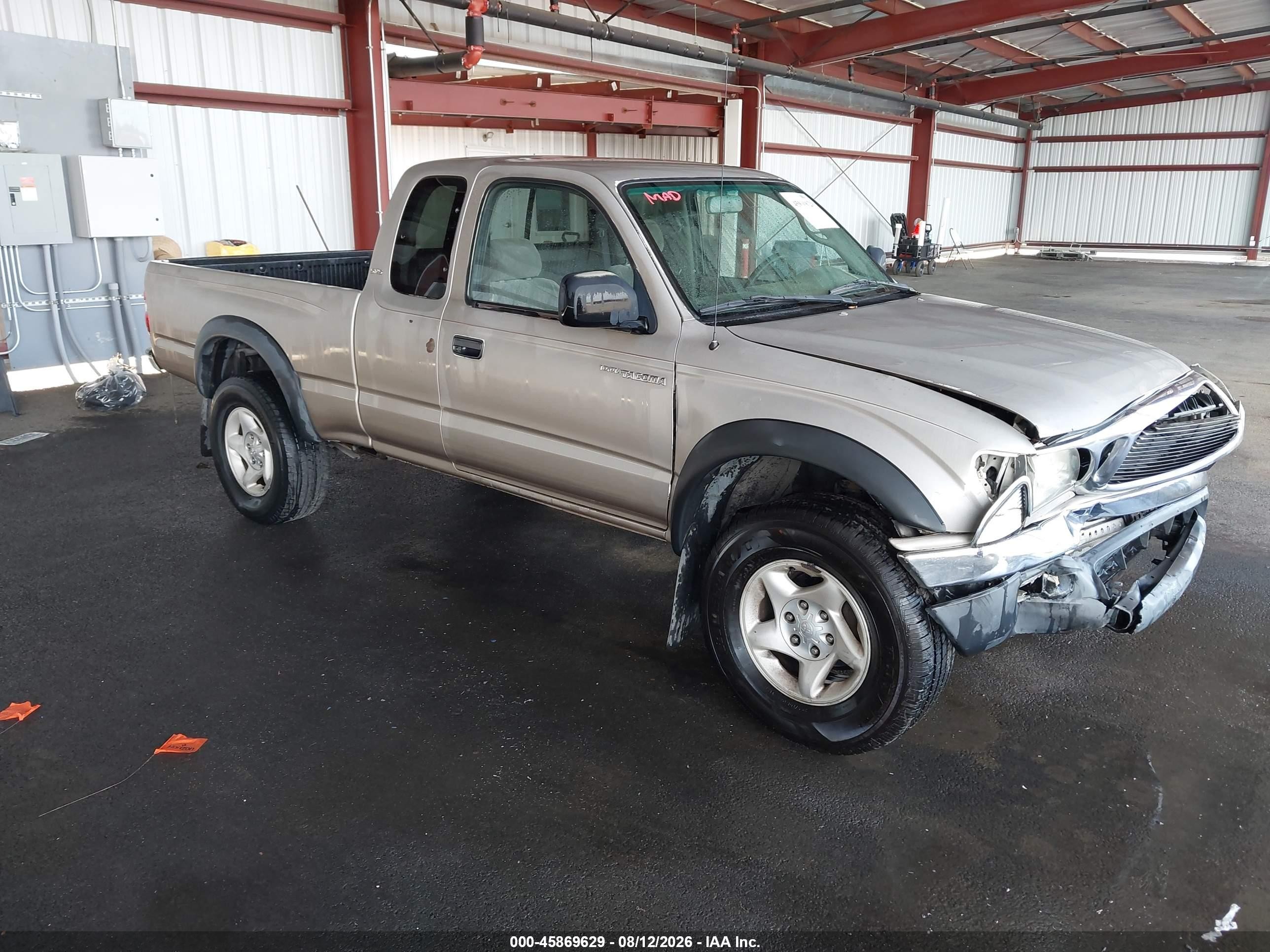 2003 Toyota Tacoma Prerunner V6 Tan vin: 5TESN92N73Z170108