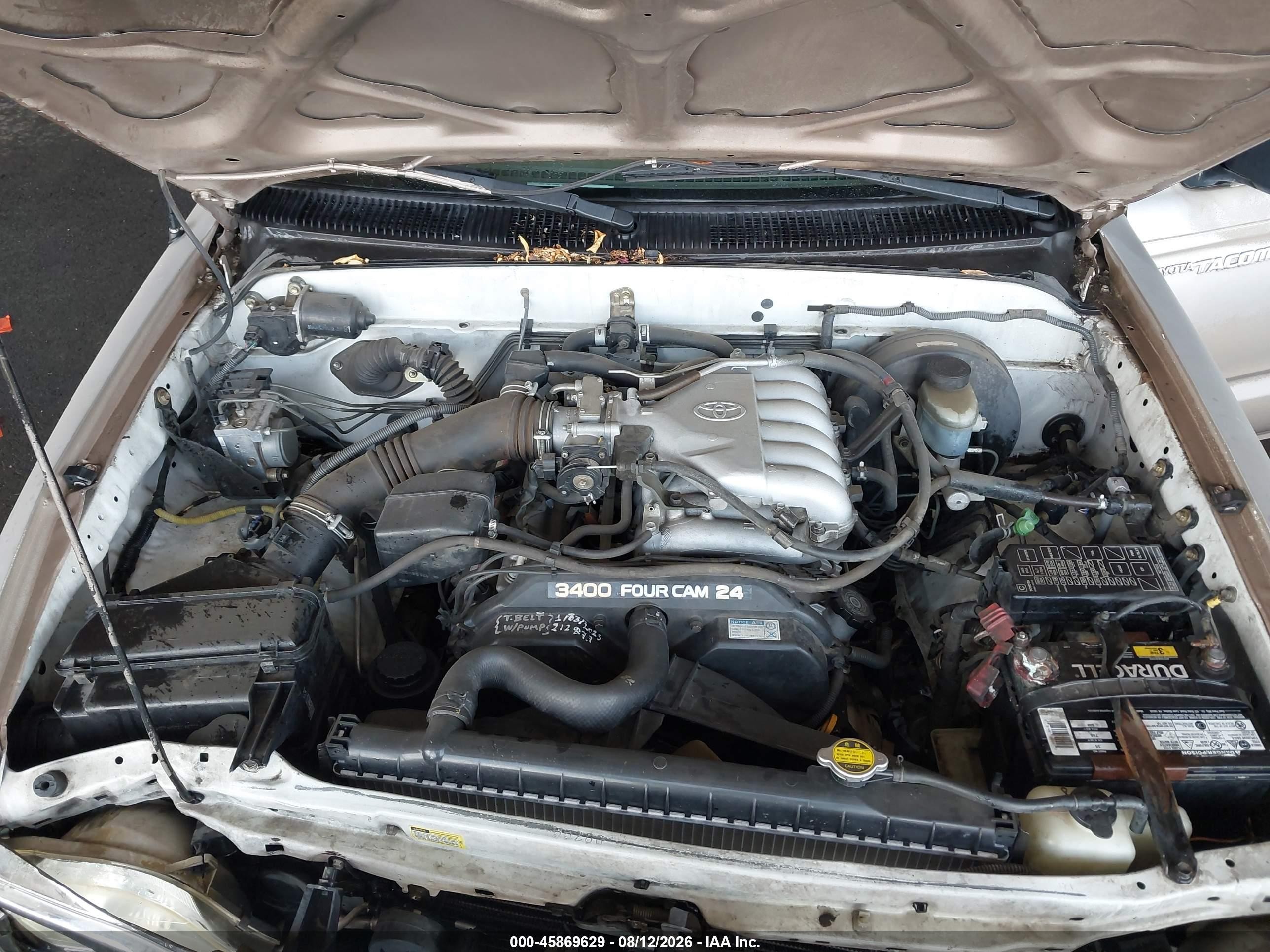 2003 Toyota Tacoma Prerunner V6 Tan vin: 5TESN92N73Z170108