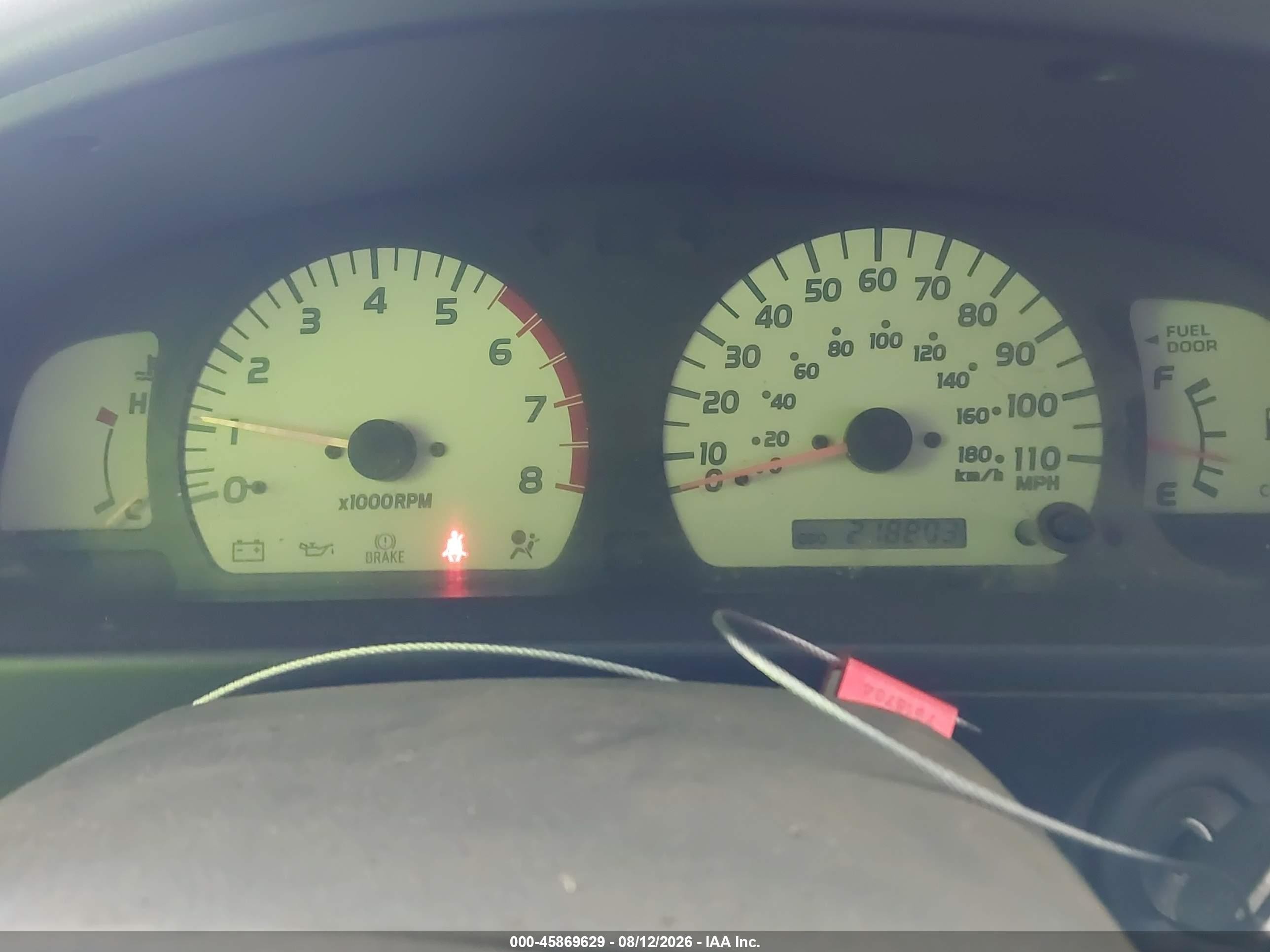 2003 Toyota Tacoma Prerunner V6 Tan vin: 5TESN92N73Z170108