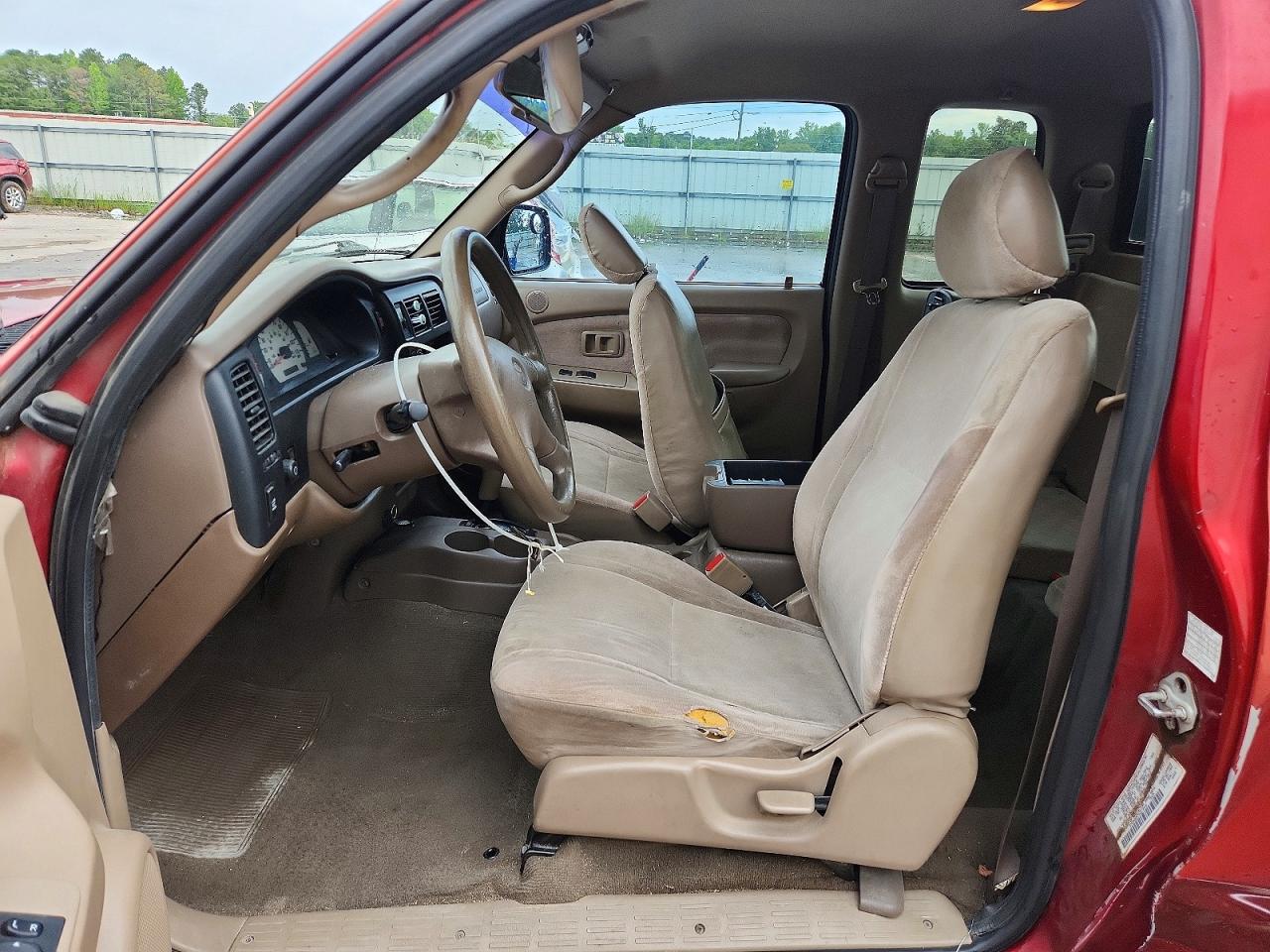 2003 Toyota Tacoma Xtracab Prerunner Burgundy vin: 5TESN92N73Z273416