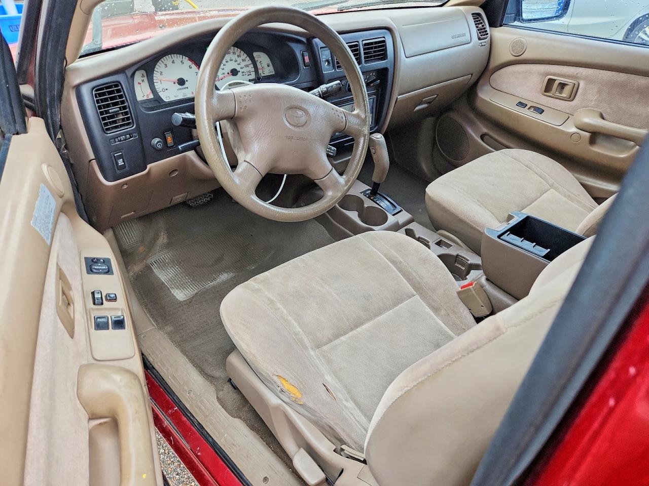 2003 Toyota Tacoma Xtracab Prerunner Burgundy vin: 5TESN92N73Z273416