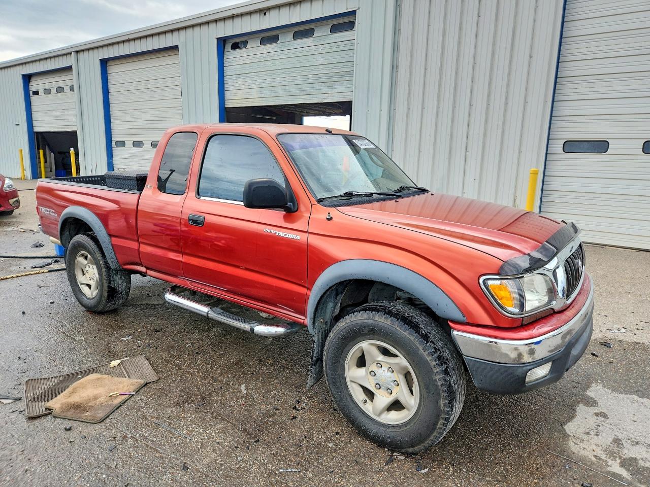 2003 Toyota Tacoma Xtracab Prerunner Burgundy vin: 5TESN92N73Z273416